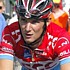 Frank Schleck am Ziel der 6. Etappe der Tour de Suisse 2006